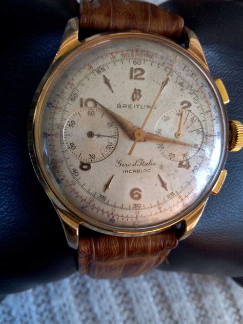 breitling chrono oro anni 50|breitling watches of the 50s.